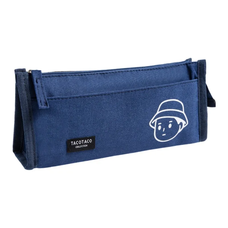 TACOTACO Large Capacity Minimalist Style Pencil Pouch Canvas Storage Bag Pencil Pouches & Cases-4