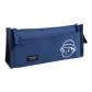 Canvas Triangle Pen Pouch[Blue]