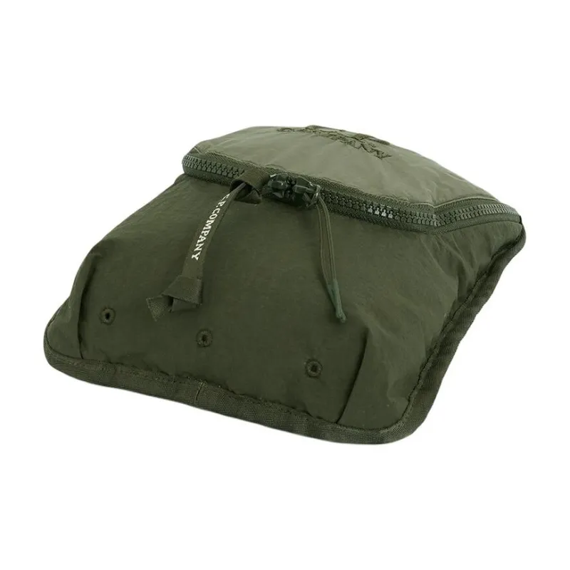 C.P.Company Polyamide Shoulder Bag, Crossbody Bag Men's Khaki Green-4