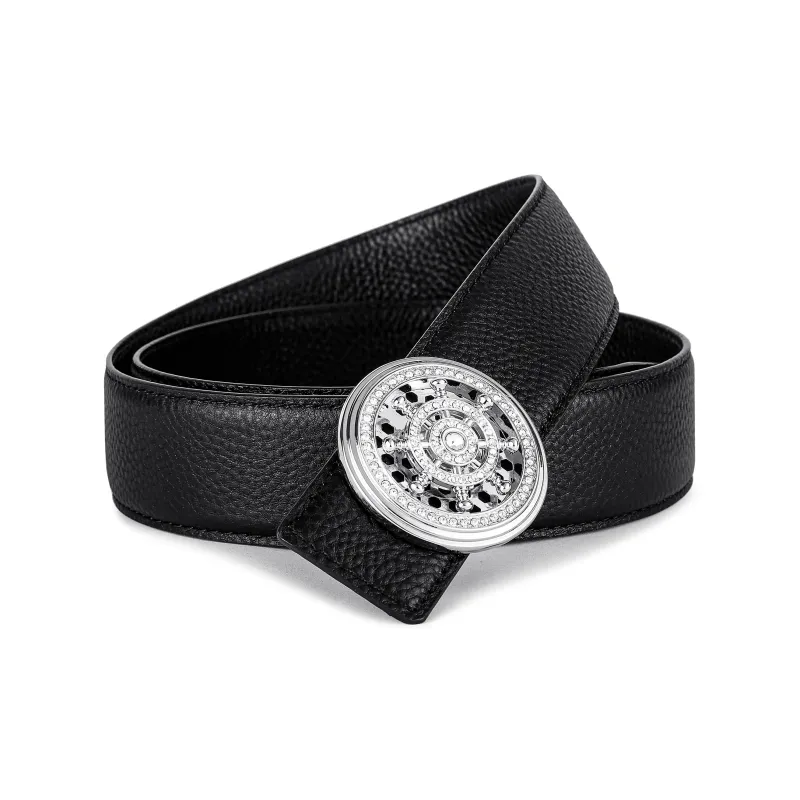 Ace Paul Cow Leather Belt Unisex Width 3.8cm-2