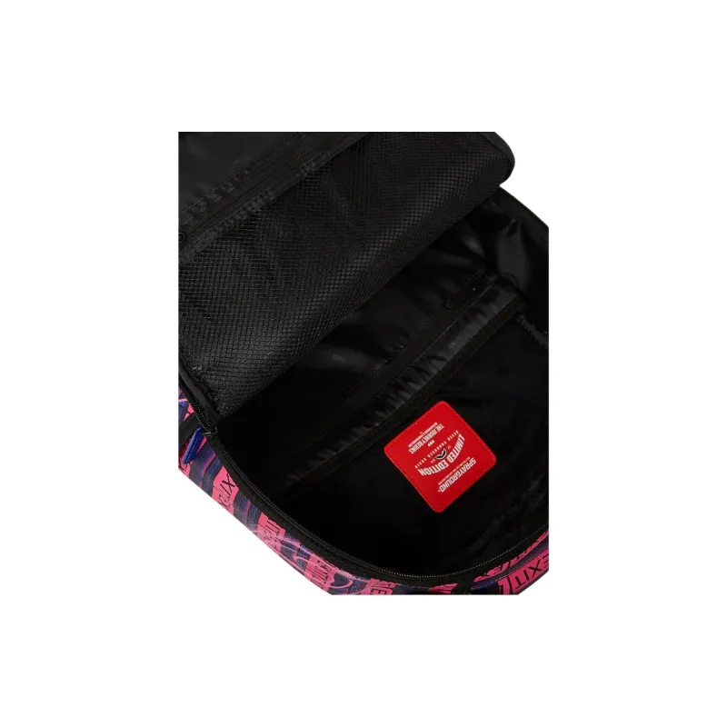 SPRAYGROUND Artificial Leather Backpack Unisex Pink-5