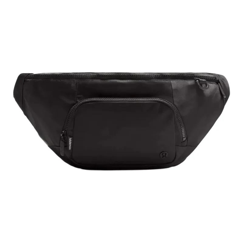 Lululemon Everywhere Nylon Sling Bag, Fanny Pack Extra Large Unisex Black-0