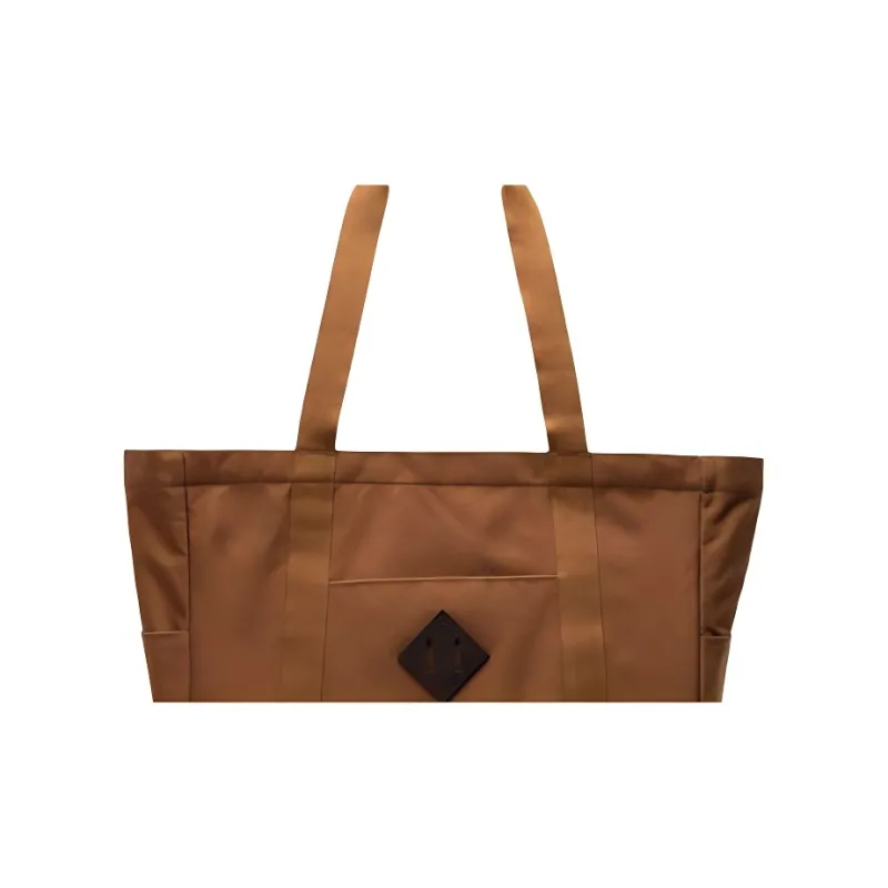 Herschel Recycled Material Tote Bag, Shopping Bag, Shoulder Bag Unisex Brown-4