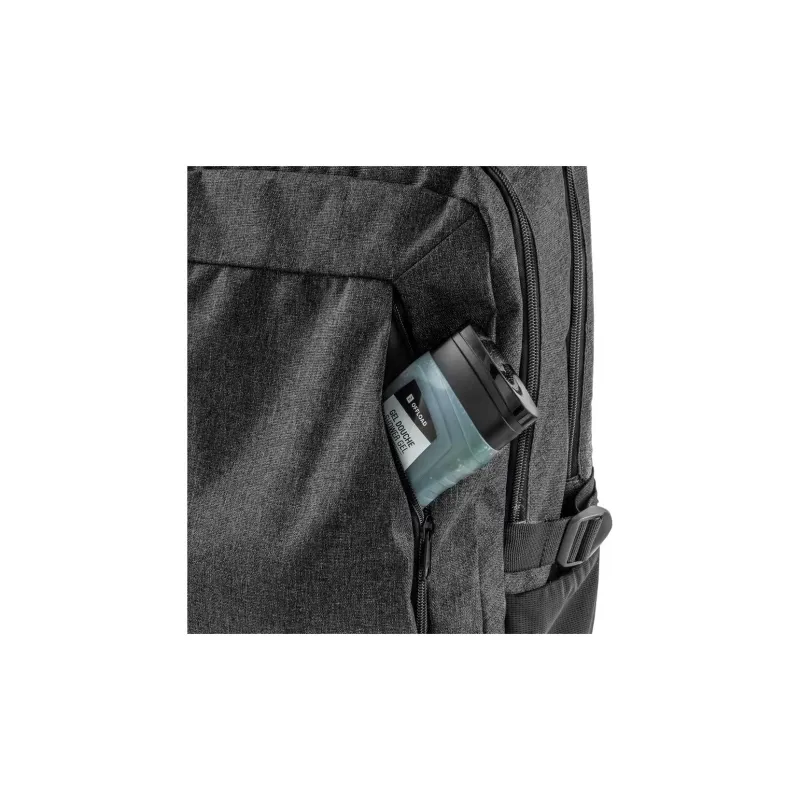 DECATHLON Polyester Backpack Tubas Unisex Smoke Black-8