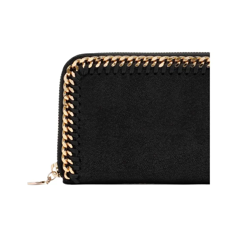 Stella McCartney Recycled Polyester Wallet Women's Black-4