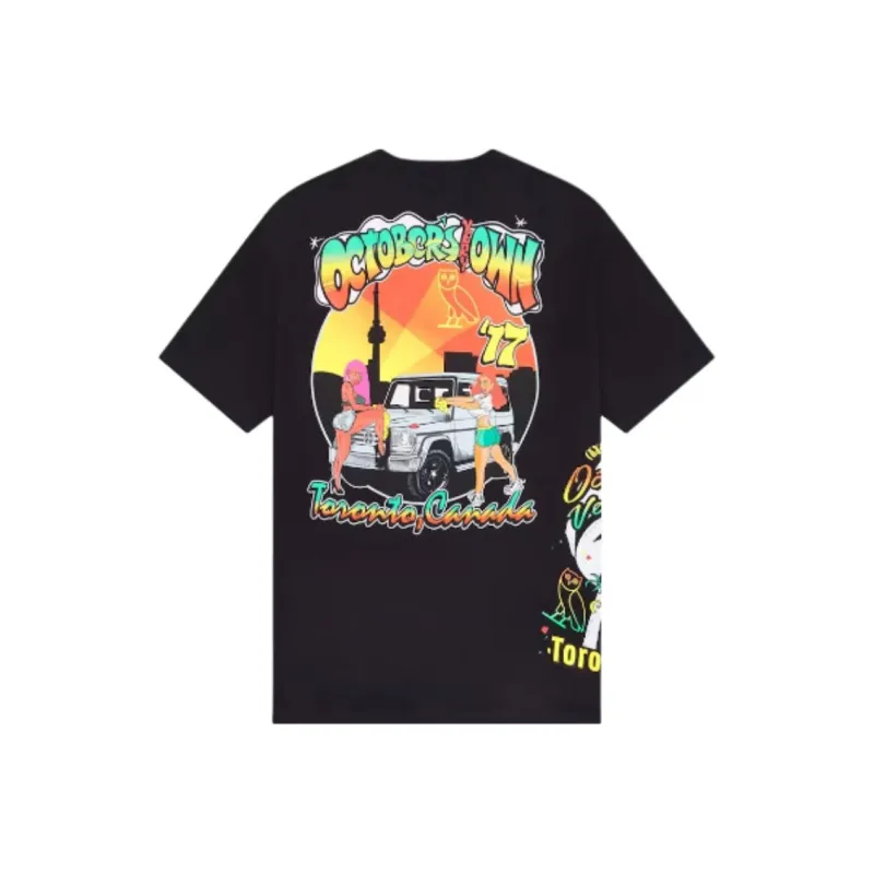 October's Very Own T Shirt Men's Black-1