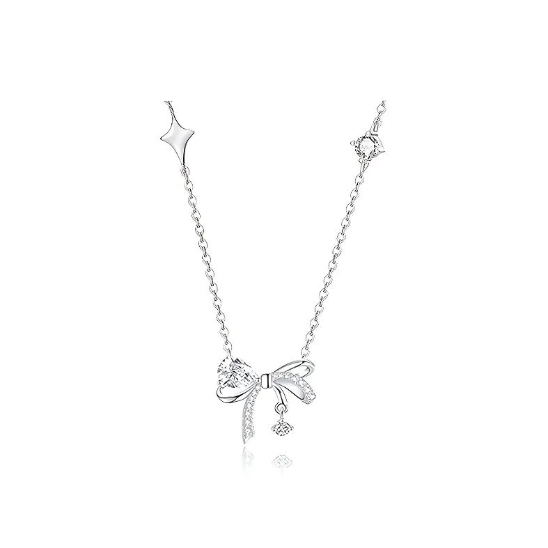 Barbie 999 Fine Silver Necklaces Women's-0