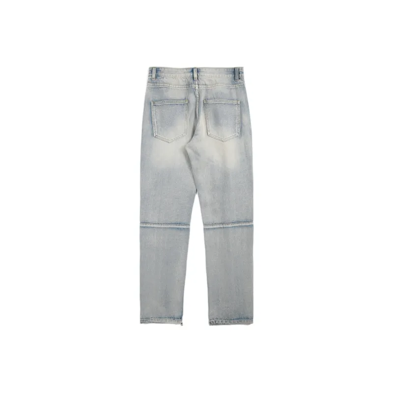 Zomuros Jeans Unisex Vintage Blue-1