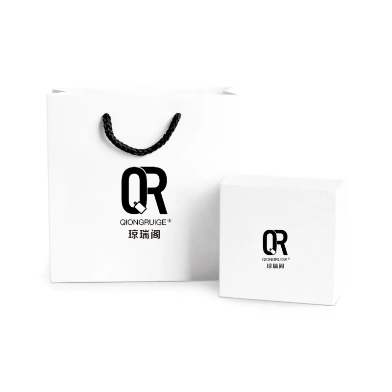 QIONGRUIGE QR Acrylic/Gilding Pendants Unisex-4