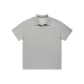 Gray-Polo Collar