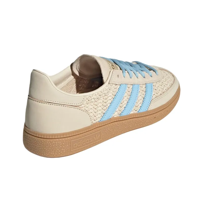 Adidas Originals HANDBALL SPEZIAL Abrasion Resistant Low Top Skateboard Shoes Women's Khaki Brown-4