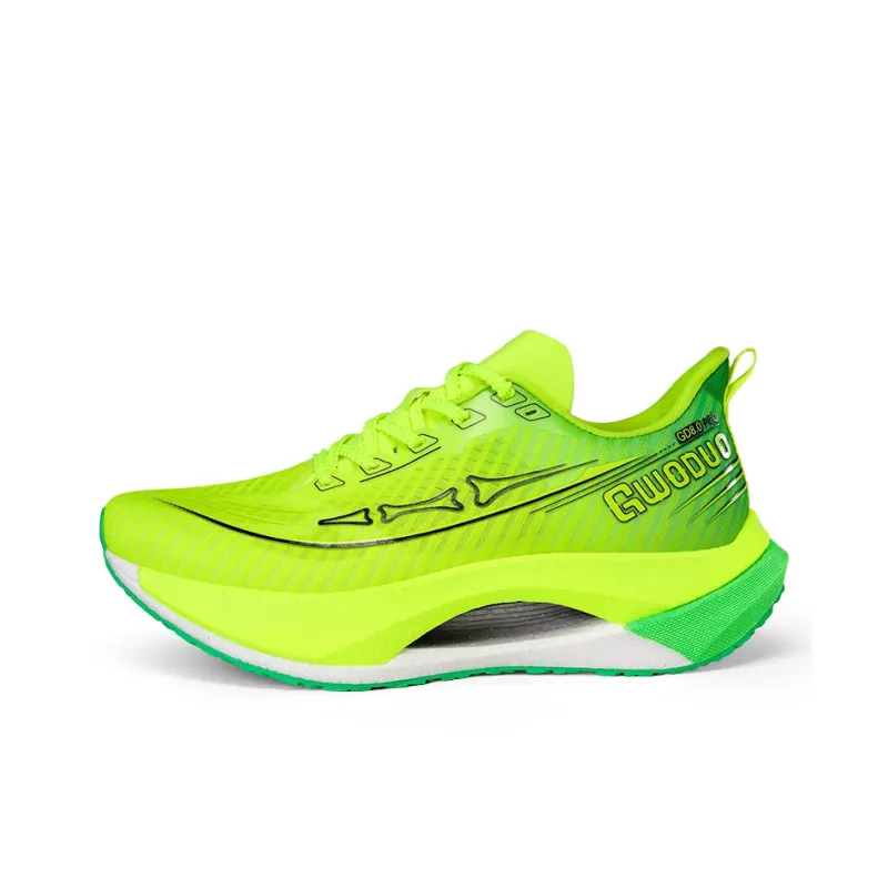 Gwoduo X DFNF Running Shoes Unisex Low Top Green-0