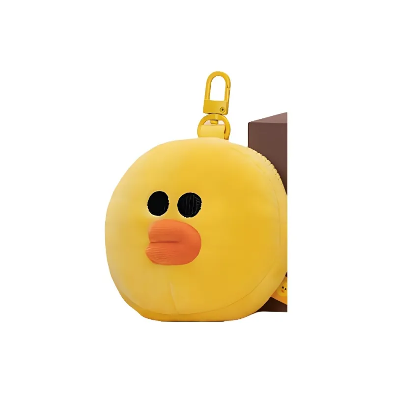 LINE FRIENDS Plush Fabric Coin Purse Unisex Sally-2