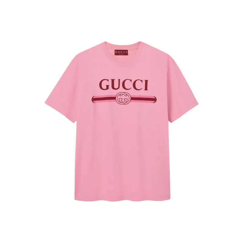 GUCCI T Shirts Men Pink-0