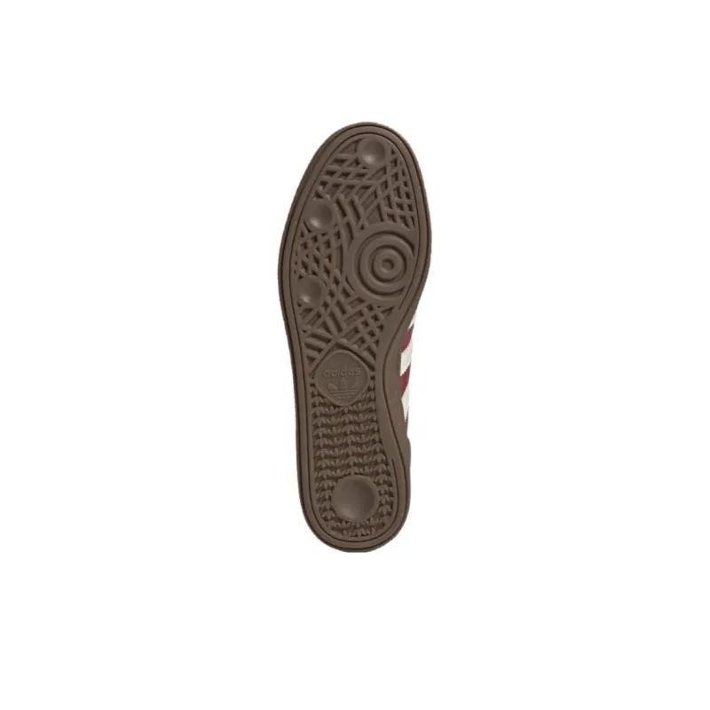 Adidas Originals HANDBALL SPEZIAL Shock Absorbers Low Top Skateboard Shoes Men's Burgundy-3
