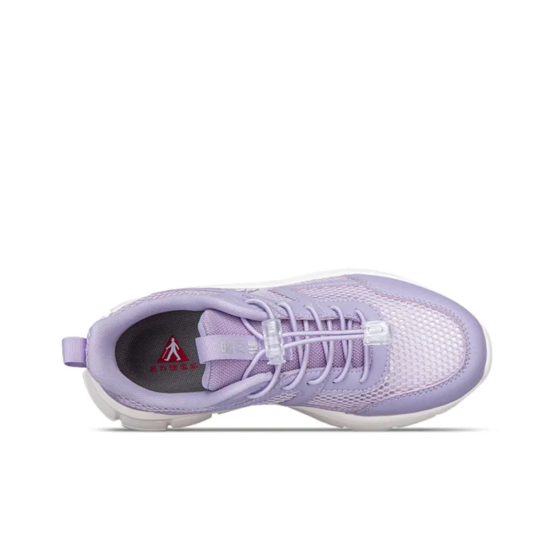 ZULIZ Sports Elderly Shoes Casual Shoes Women's Low Top Dark Reddish Purple/Black White/Pink/Light Purple-4