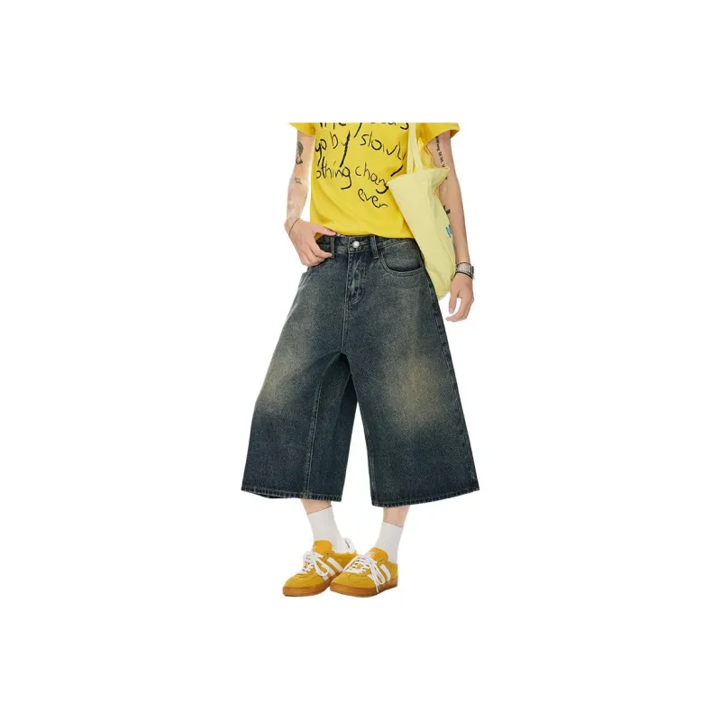 DARK HORSE Denim Shorts Unisex-0