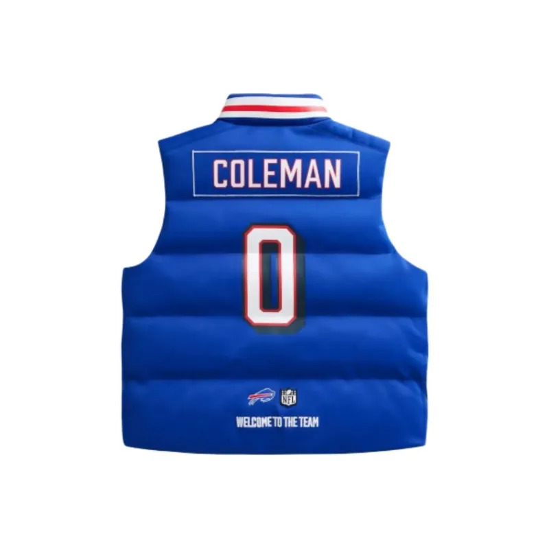 Off Season X Nfl Keon Coleman Buffalo Bills Player Puffer Vest-1