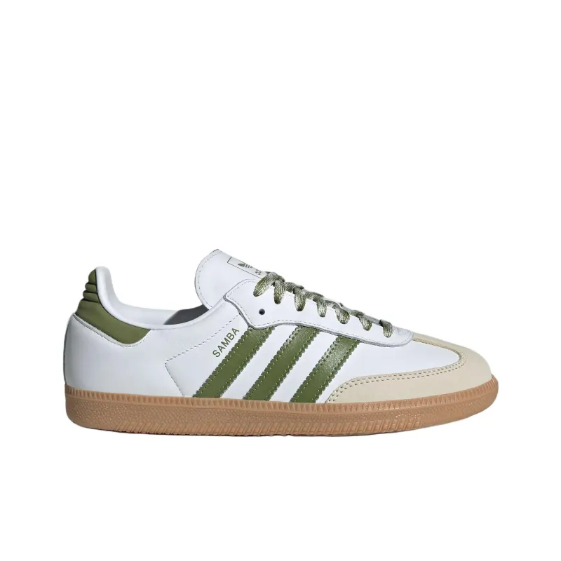Adidas Originals SAMBA OG Abrasion Resistant Low Top Skateboard Shoes Women's White-1
