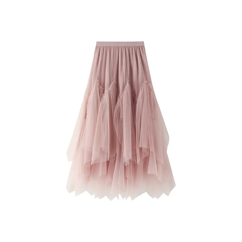 Benhou Casual Long Skirt Women's-5