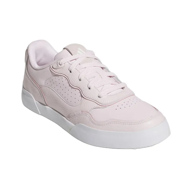 Adidas Retrocross 25 Abrasion Resistant Low Top Golf Shoes Women's Pink White-1