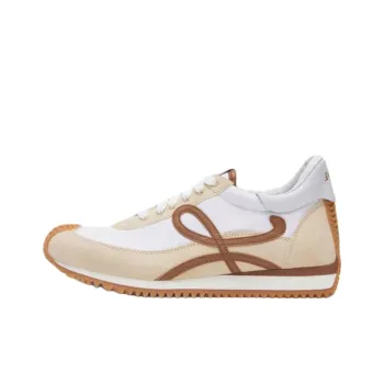 LOEWE Flow Runner 2.0 Low Top Casual Shoes Women's Beige Brown