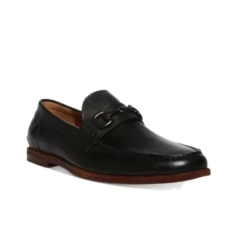 STEVE MADDEN Randy Bit Embellishment Loafers Men's Black-1