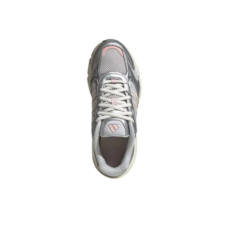 Adidas CRAZYCHAOS 2000 Abrasion Resistant Low Top Casual Shoes Women's Silver Pink-2