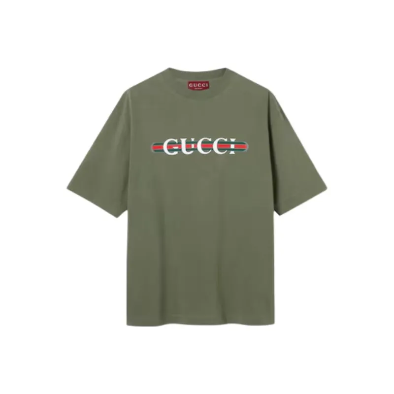 GUCCI T Shirt Men's Forest Green-0
