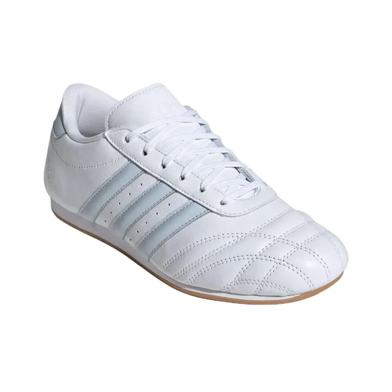Adidas Originals Taekwondo Abrasion Resistant Low Top Training Shoes Women's White Blue-1