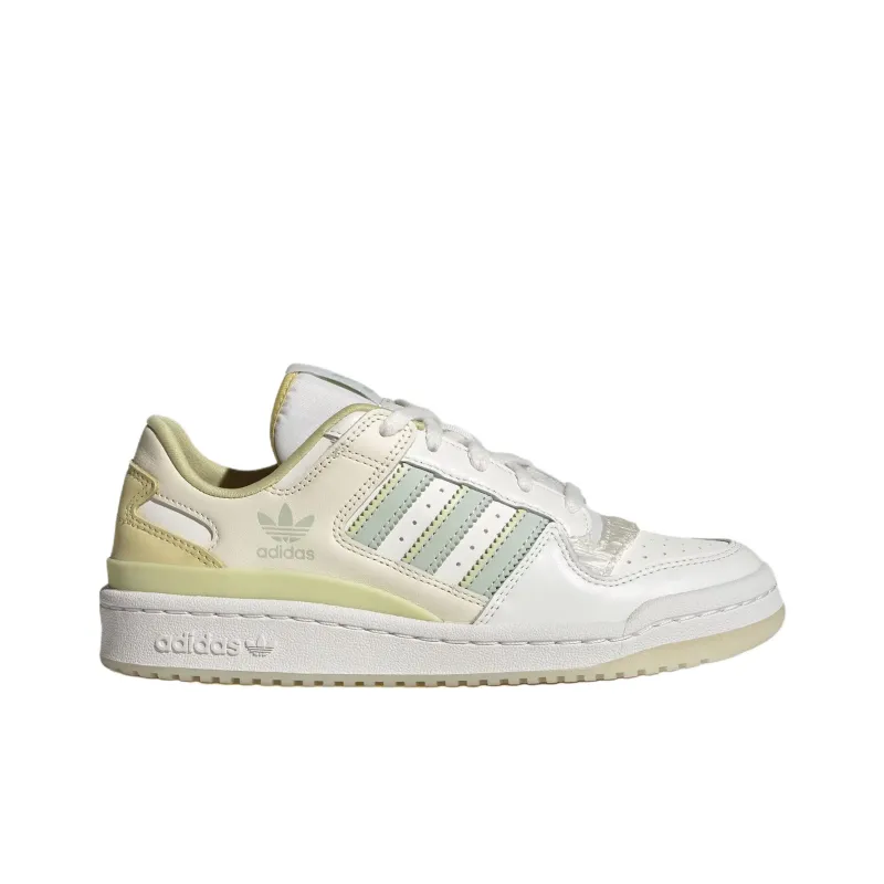 Adidas Originals FORUM Abrasion Resistant Low Top Skateboard Shoes Women's Bright White-1