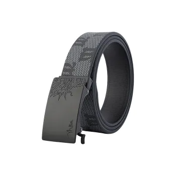 MILLIE'S Polyvinyl Chloride Leather Belts Men's Width 3.5cm