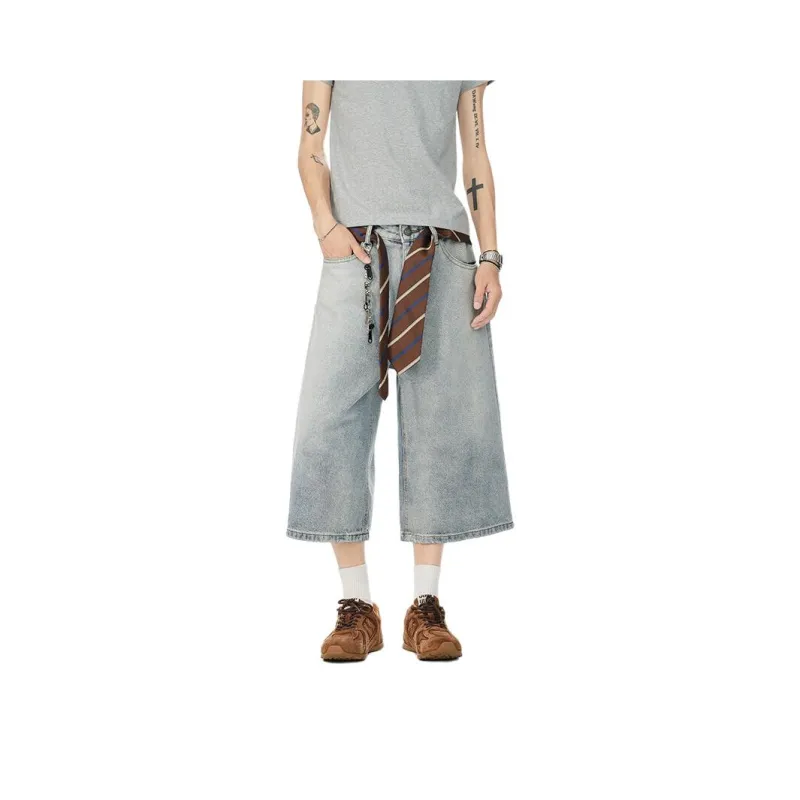 DARK HORSE Denim Shorts Unisex-3