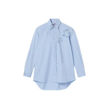 GUCCI FW25 Shirt Women's Light Blue