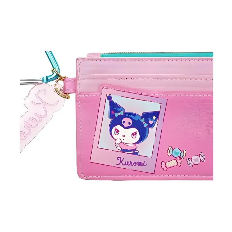 Sanrio Card Holder Card Holder Mini Women's Pink & Blue-3