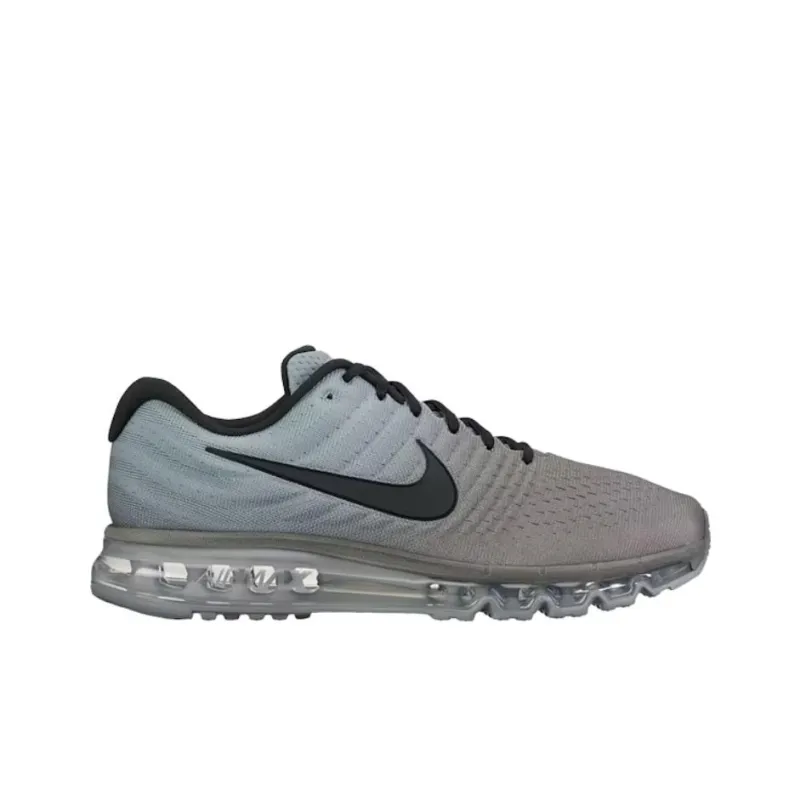 Nike Air Max 2017 Abrasion Resistant Low Top Running Shoes Unisex Gray-1