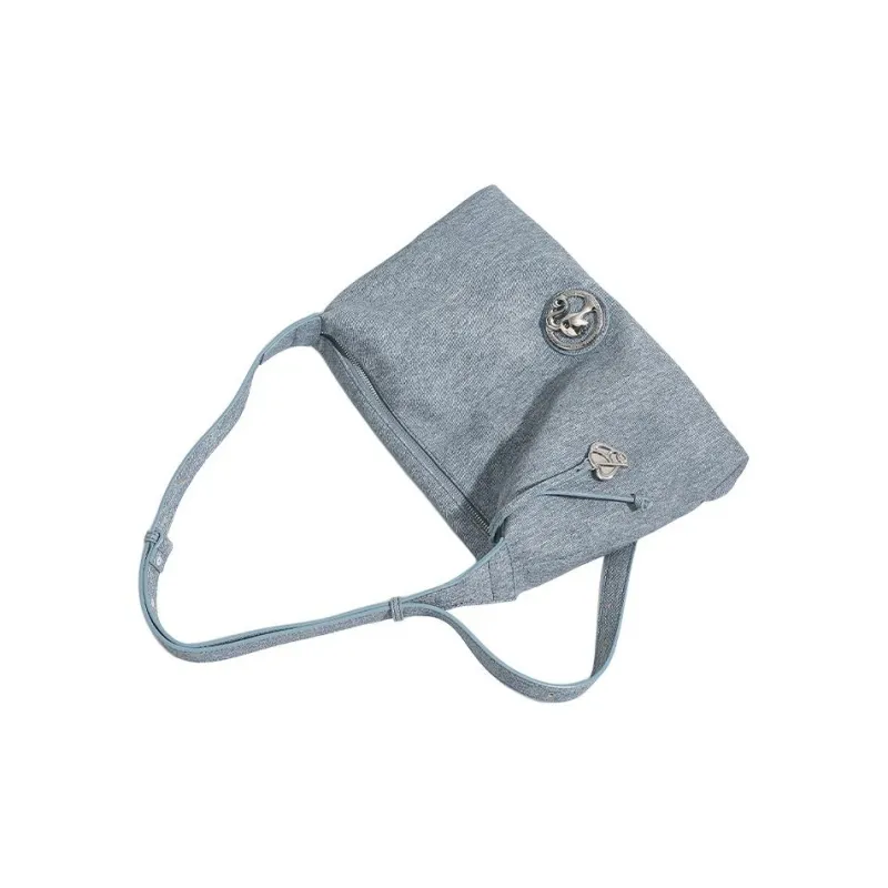 Barbie Synthetic Leather Crossbody Handbag, Shoulder Bag Women's Denim Blue-9
