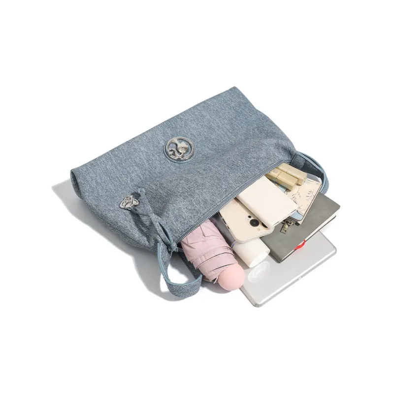 Barbie Synthetic Leather Crossbody Handbag, Shoulder Bag Women's Denim Blue-11