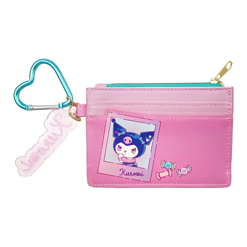 Sanrio Card Holder Card Holder Mini Women's Pink & Blue-1