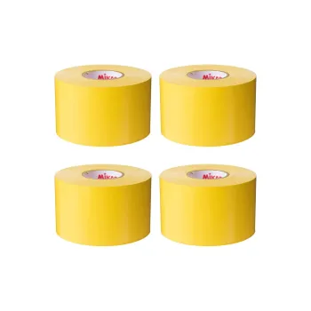 MIKASA 50 Mm X 25 Beige X 4 Rolls, Elasticity, Non Elastic Stationery Tape
