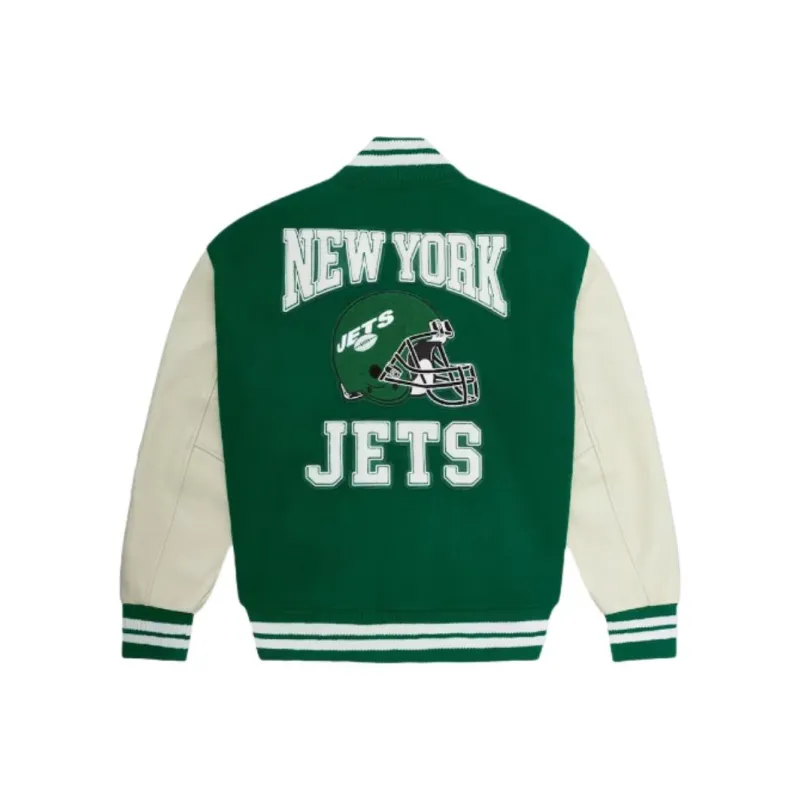 October's Very Own x NFL Baseball Jacket Men's Green-1