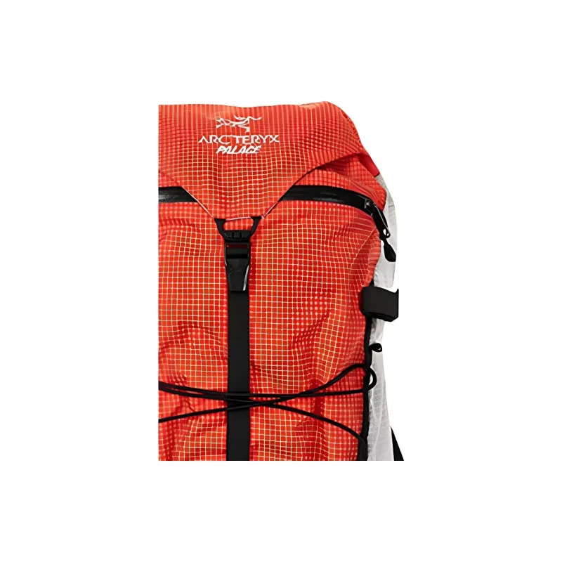 Arcteryx PALACE Collaboration Outdoor Bags Nylon Orange Beige Unisex-3