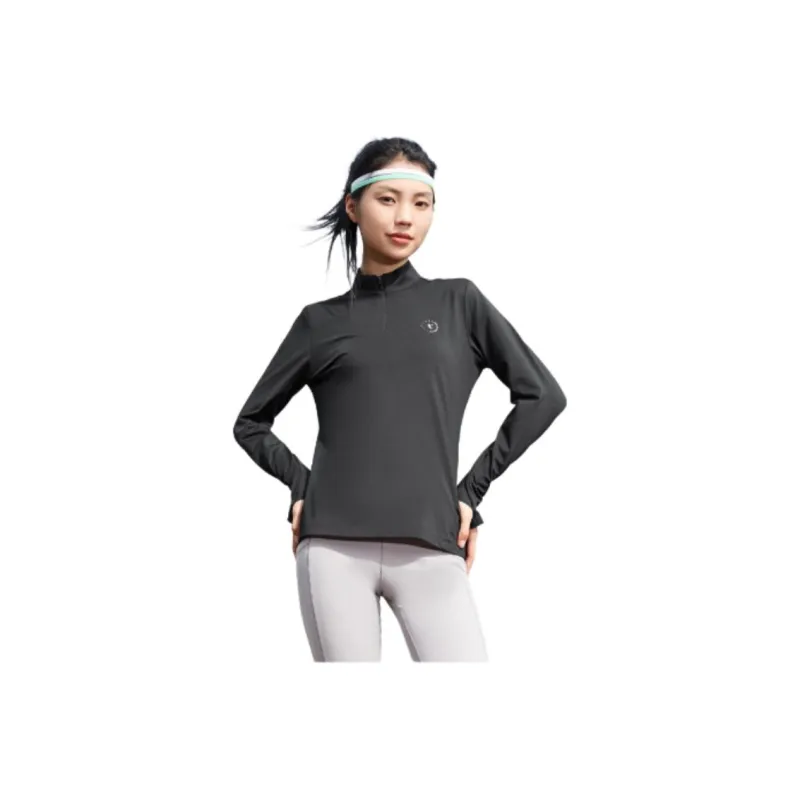QIAODAN T Shirts Women's Black-2