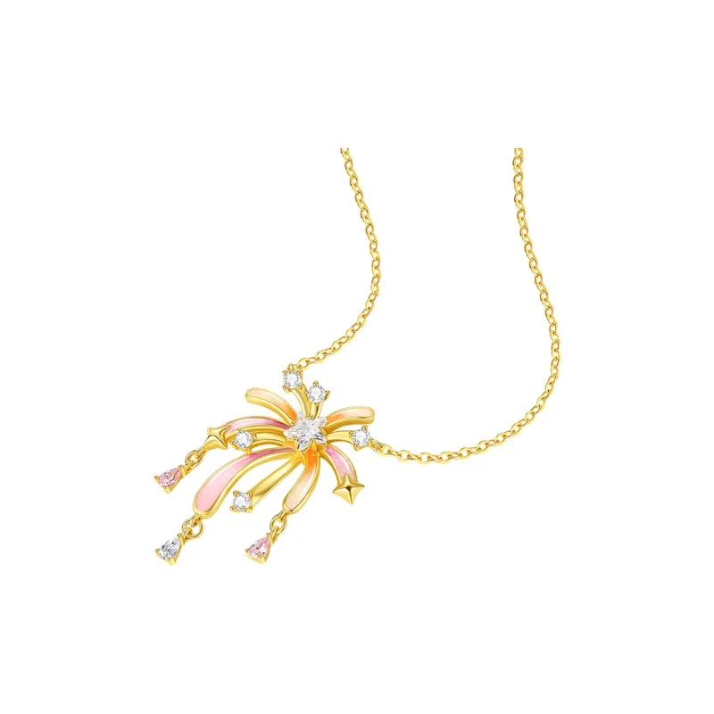 CHOW TAI SENG S925 Silver Necklaces Women's-1
