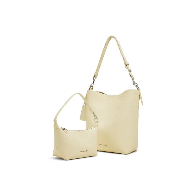 CHARLES&KEITH PU Bucket Bag, Shoulder Bag Women's Multicolor-11