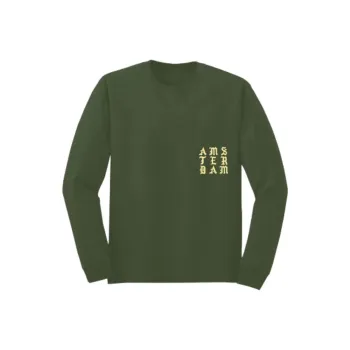 Kanye West T Shirt Men's Army Green