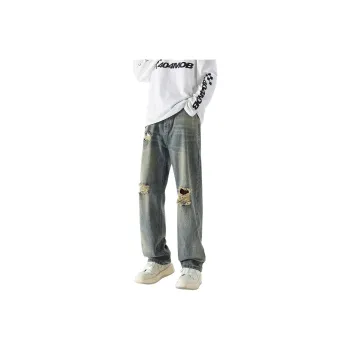 EPTISON Jeans Unisex Vintage Blue