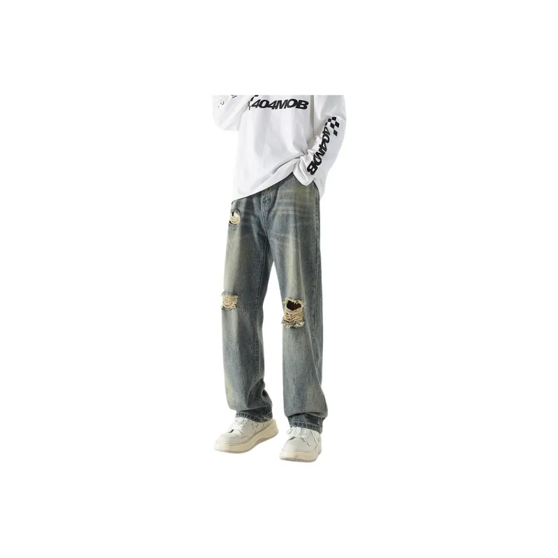 EPTISON Jeans Unisex Vintage Blue-0