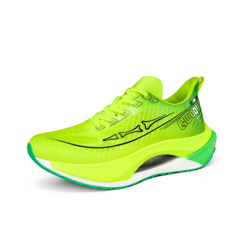 Gwoduo X DFNF Running Shoes Unisex Low Top Green-1
