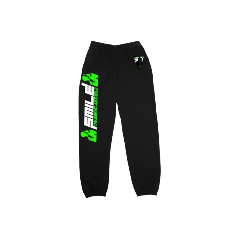 Juice Wrld x XO X VLONE Knitted Sweatpants Men's Black-0